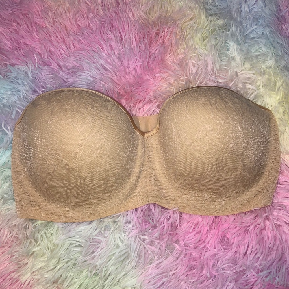 Natori strapless bra:32D